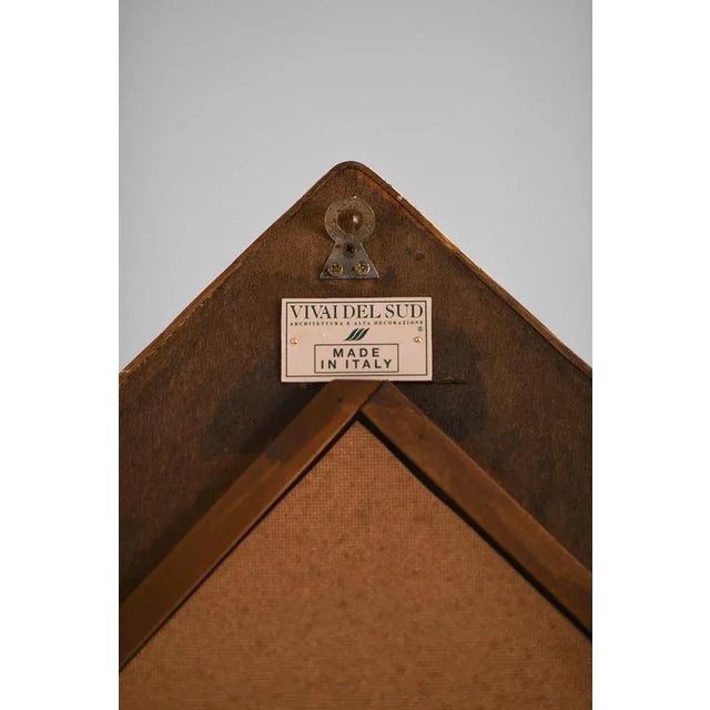 Vintage Italian Mirror, 1970 For Sale - Image 4 of 5