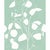 Contemporary Money Plant Wallpaper by Susan Hable in Green For Sale - Image 3 of 3