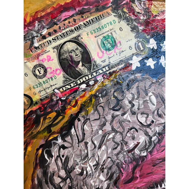 Original Painting on Canvas, "Young George Washington" by Serg Graff, Coa For Sale - Image 4 of 9