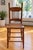 Brown Antique Oak Child’s Youth Table Chair With Cane Seat, Circa 1900 For Sale - Image 8 of 8