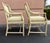 Ficks Reed Vintage Ficks Reed Rattan Dining Armchairs With Teardrop Upholstered Backs, a Pair For Sale - Image 4 of 12