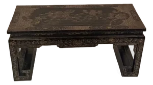 Chinese Lacquered Coffee Table