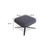 Modern Set of Grand Repos Lounge Chair and Ottoman in Grey Fabric by Antonio Citterio for Vitra For Sale - Image 3 of 18
