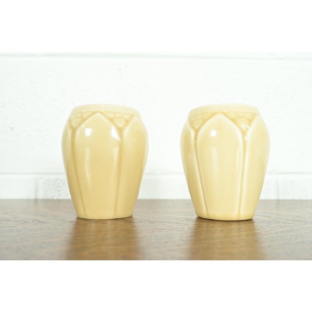 Rookwood Pottery Arts & Crafts Glazed Ceramic Vases, 1944 For Sale - Image 13 of 13