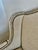 French Louis XV Style Bergeres W/ Belgium Linen Upholstery For Sale - Image 4 of 14