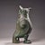 Asian Late 19th Century Bronze Owl-Form Ritual Vessel With Lid, 1850g, Archaic Motifs For Sale - Image 3 of 10