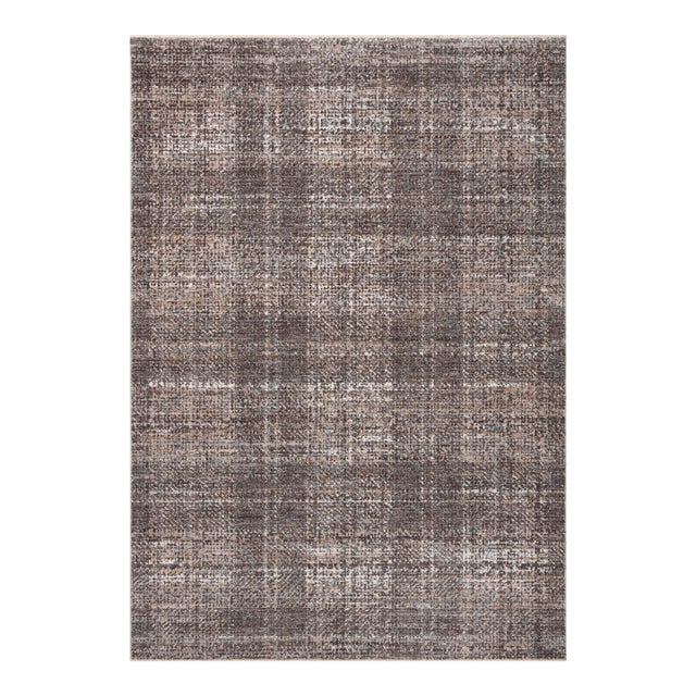 Angela Rose x Loloi Ember Graphite / Multi 5'-3" x 7'-6" Area Rug For Sale