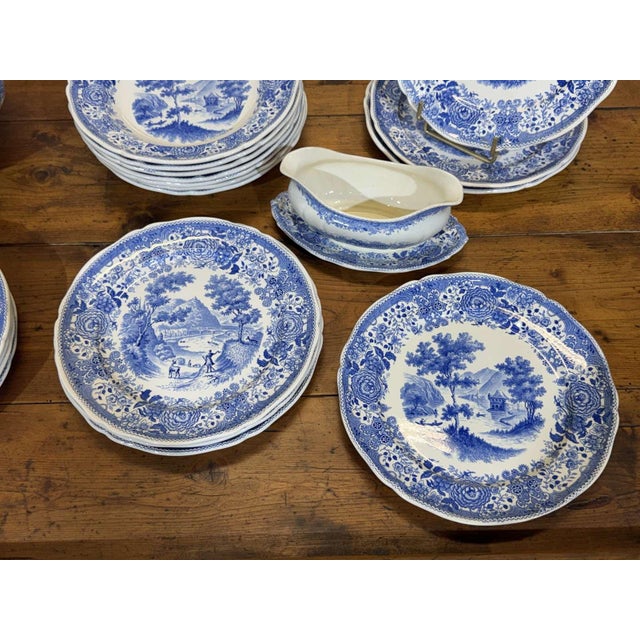 Burgenland Decor Dinner Service by Villeroy & Boch, 1950s, Set of 32 For Sale - Image 11 of 14