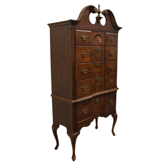 UNIVERSAL FURNITURE Cherry Traditional Style 39" Pediment Highboy Chest 605-100 78" High 40.5" Wide 18" Deep We specialize...