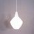 ASEA Onion Ceiling Lamp in Frosted Glass by Lisa Johansson-Pape for Asea, Sweden, 1950s For Sale - Image 4 of 5