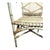 Statement Coastal Boho Chic Rattan and Wicker Accent Chair For Sale - Image 9 of 9