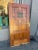 Brown 1920's Spanish Style Front Door With Stained Glass and Iron Speakeasy Grid For Sale - Image 8 of 13