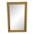 Golden Gilt Wood Wall Mirror For Sale