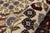 Textile Turkish Antique Hereke Ivory Wool & Silk Rug - 4'0''x6'0'' For Sale - Image 7 of 10