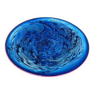 2000's Signed Josh Simpson New Mexico Blue Skies Bowl For Sale