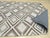 5x8 Ivory Hand-Knotted Wool Nested Diamond Lattice Geometric Modern Carpet Rug For Sale - Image 4 of 5