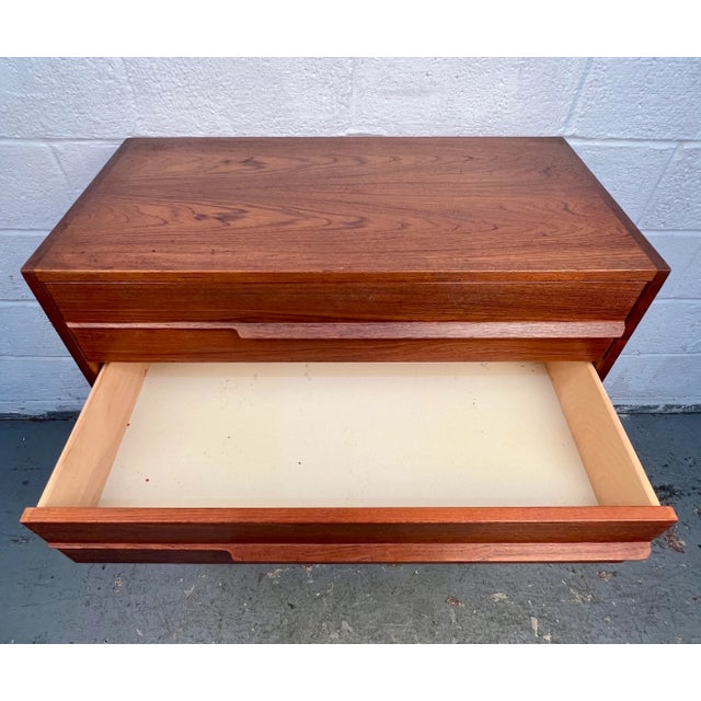 Wood Mid 20th Century Modern Danish Dresser For Sale - Image 7 of 12