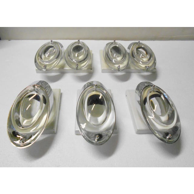 Mid-Century Modern Wall Lights by Oscar Torlasco for Stilkronen, 1960s, Set of 5 For Sale - Image 3 of 8