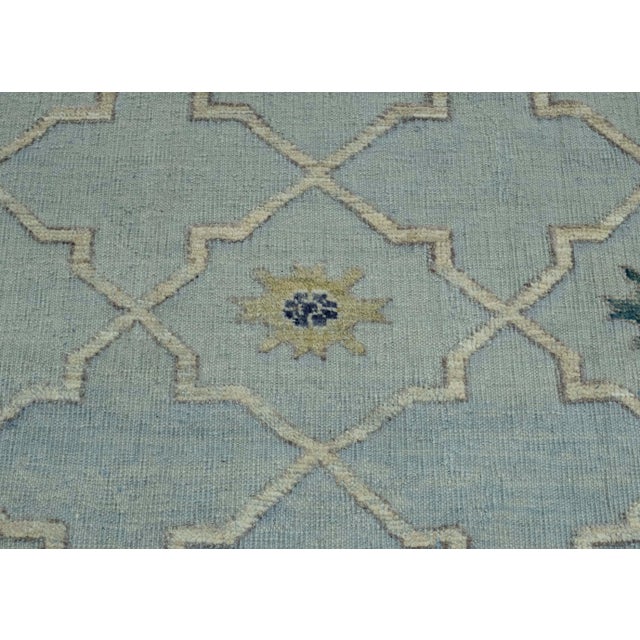 Kilim Oriental Handmade Flatweave 9'6" x 12'2" #17881 For Sale In Houston - Image 6 of 8