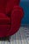1940s Set of Mid-Century Red Velvet Lounge Chairs, 1940s For Sale - Image 5 of 9