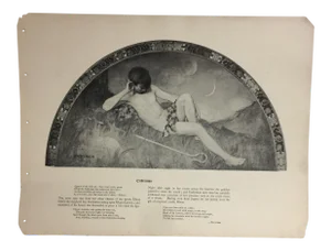 1902 Library of Congress Mural Paintings Print