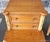 Neoclassical Pair Antique French Neoclassical 1930s Satinwood Mahogany Bedroom Night Tables ~ as Is ~ For Sale - Image 3 of 10