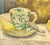 Still Life Scene, Oil on Canvas Panel, 20th Century For Sale - Image 4 of 6
