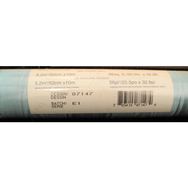 Vintage French Modern Concord Vinyl Design 87147 Wallpaper Wallcoverings - 3 Rolls For Sale - Image 4 of 10