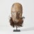 Early 20th Century Metoko Wood Carved Mask With Raffia Beard For Sale - Image 4 of 9