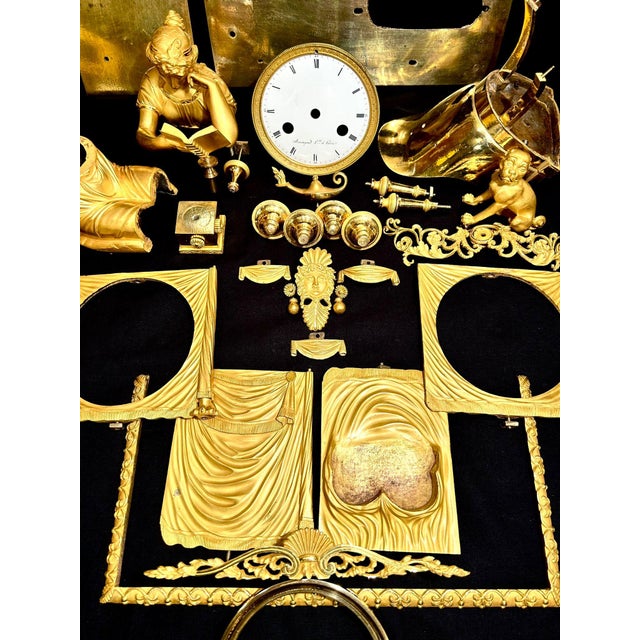 Empire The Reader Pendulum Clock, 1813 For Sale - Image 18 of 18