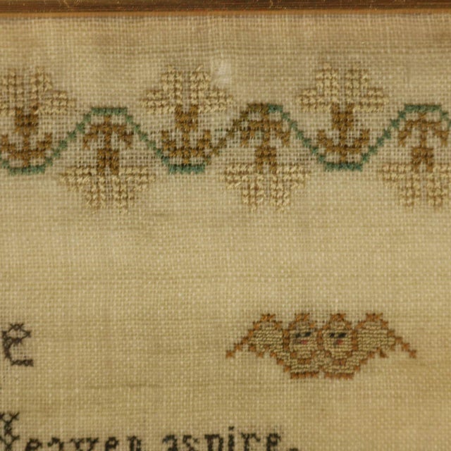 Antique Sampler, 1815, by Ann Platt Aged 11 For Sale - Image 18 of 18