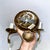 Pair Neoclassic Dolphin Shell Brass Wall Sconces For Sale - Image 11 of 13