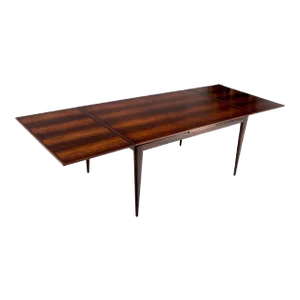 Danish Mid-Century Modern Moller Solid Rosewood Refectory Dining Table