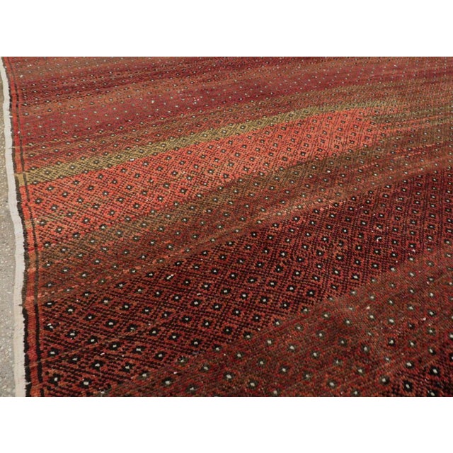 Galerie Shabab Collection Mid-20th Century Handmade Turkish Anatolian Small Room Size Carpet For Sale In New York - Image 6 of 10