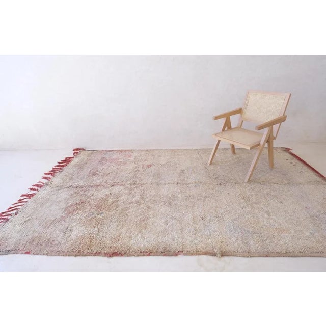 Handknotted Moroccan Rug - 6'4" X 10'5" Ft For Sale - Image 9 of 10