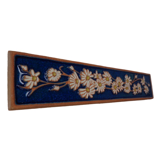 Glazed Studio Ceramic Stoneware Mural 3555 by Svend Åage Jensen for Søholm Stentoj, Denmark, 1960s For Sale