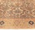 Antique Persian Sultanabad Botanic Orange Tan Hand Knotted Wool Rug For Sale - Image 4 of 9