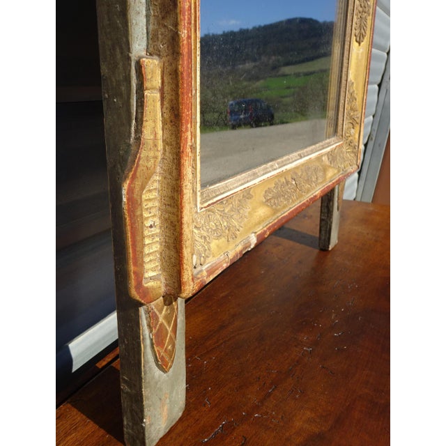 Antique Louis XVI Style Mirror, 1800s For Sale - Image 18 of 18