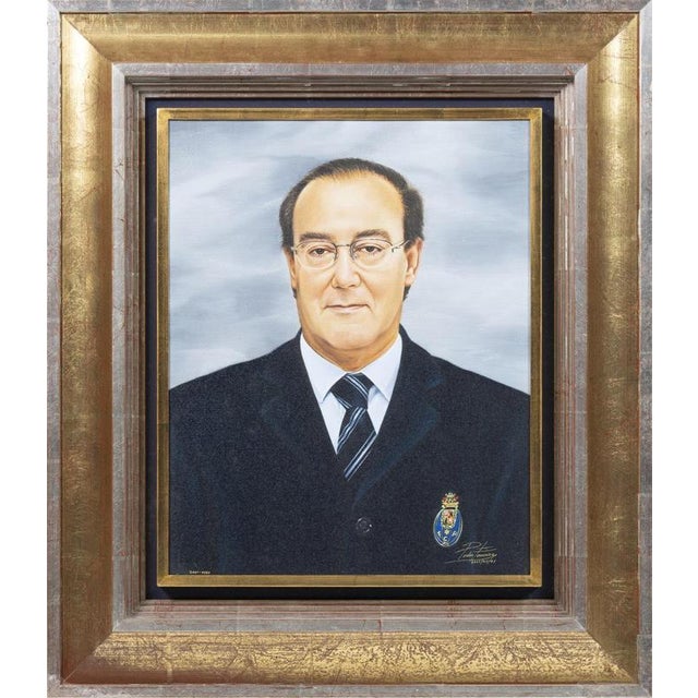 Pedro Ferreira, Pinto Da Costa, 2001, Oil on Canvas For Sale - Image 6 of 6