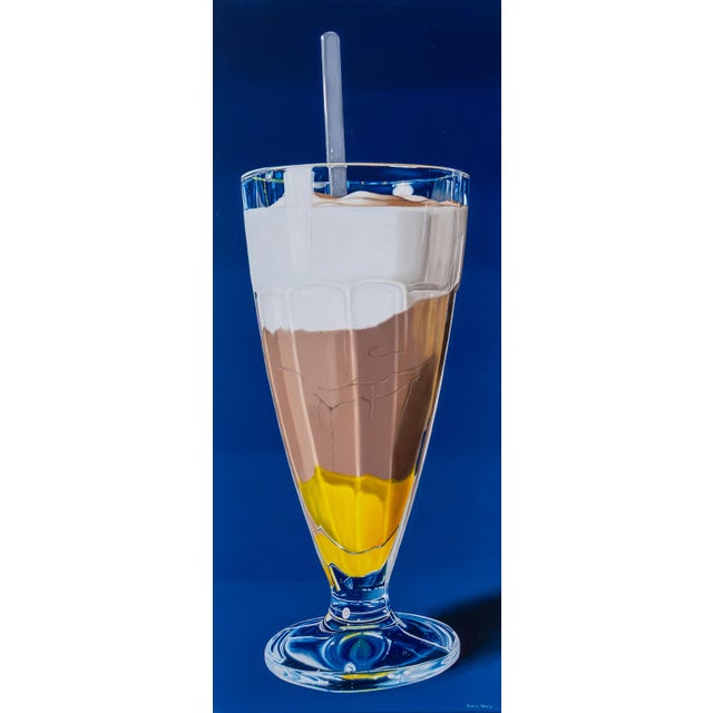 Early 21st Century Rob De Vries, Do You Fancy a Chocolate Vlaflip\., Oil on Canvas For Sale - Image 5 of 5