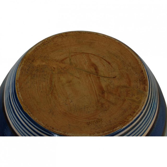 Blue Vase by Kæhler, 1940s For Sale - Image 3 of 5