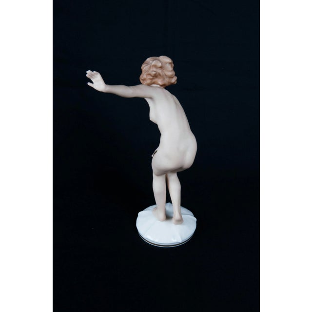 Early 20th Century Hutschenreuther Porcelain Nude Figure For Sale In Seattle - Image 6 of 9