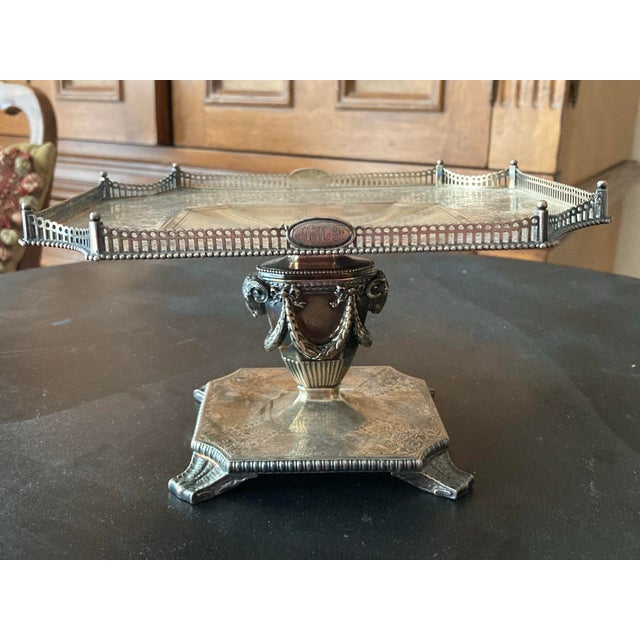 Sterling Silver Americana small tray Made by Tiffany and co. Wonderful addition for any American and Tiffany collection...