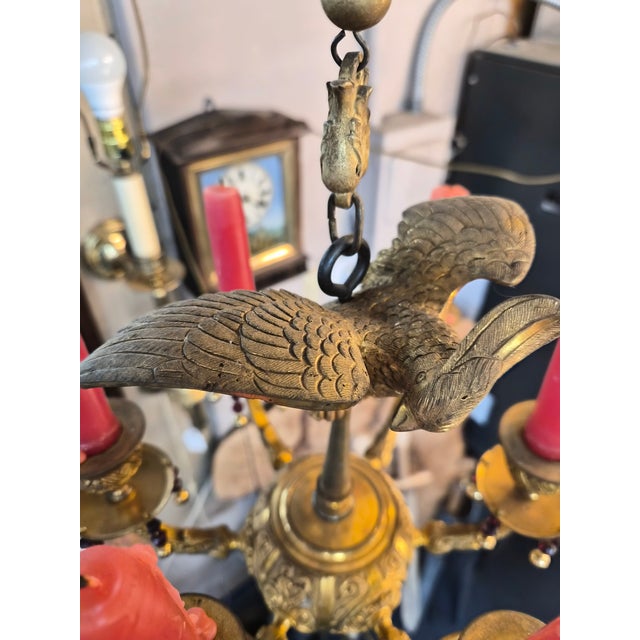 This incredibly stunning and unique candle chandelier is estimated to be from the late 1700's to early 1800's, originating...