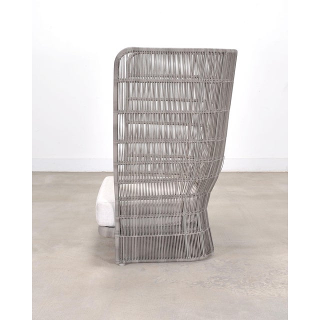 Patricia Urquiola for B&b Italia Canasta '13 High-Back Armchair For Sale In Sacramento - Image 6 of 18