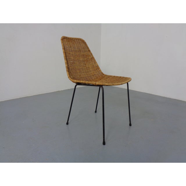 Basket Chair by Gian Franco Legler, Italy, 1950s For Sale - Image 15 of 15