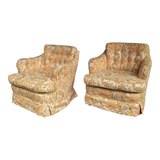 Vintage Marge Carson Club / Lounge Chairs - a Pair For Sale