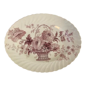 Vintage Charlotte Staffordshire Serving Plate