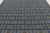 This 9x12 Scandinavian geometric kilim, handwoven in wool and natural yarns, features a rhythmic grid of floral-inspired...