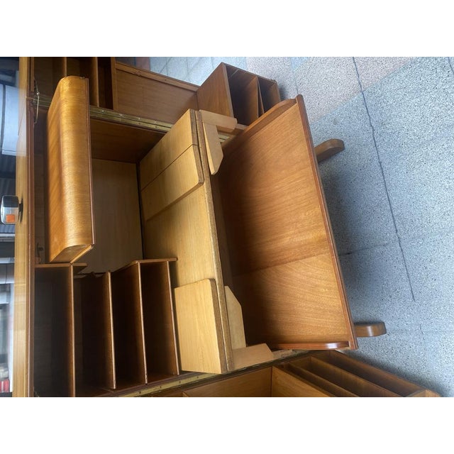 Cabinet with Built-In Desk For Sale - Image 6 of 18